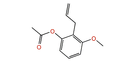 2-Allyl-3-methoxyphenyl acetate